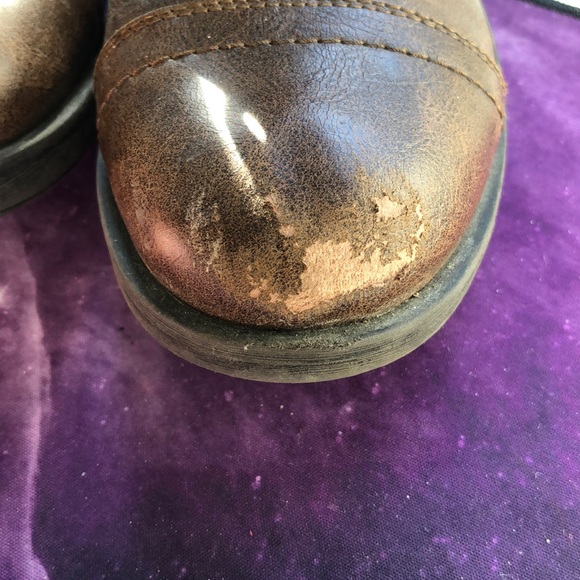 Laced Up Brown Booties - Picture 2 of 5